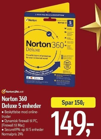 Føtex Norton 360 Deluxe 5 Enheder tilbud