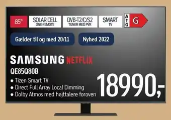 Føtex Samsung QE85Q80B tilbud