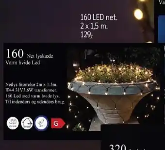 Føtex 160 LED Net tilbud
