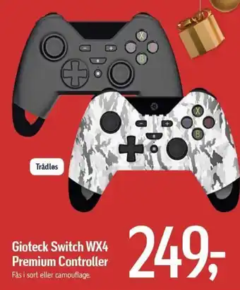 Føtex Gioteck Switch WX4 Premium Controller tilbud