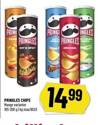 Løvbjerg Pringles chips tilbud