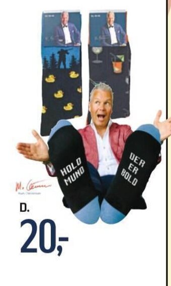 Føtex Mads Christensen Strømper. Flere Varianter. 40-46 tilbud