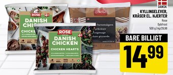 Løvbjerg Kyllingelever, Kråser El. Hjerter tilbud