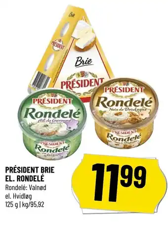 Løvbjerg Président Brie El. Rondelé tilbud
