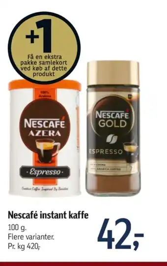 Føtex Azera espresso instant kaffe tilbud