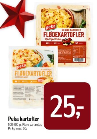 Føtex Peka flødekartofler tilbud