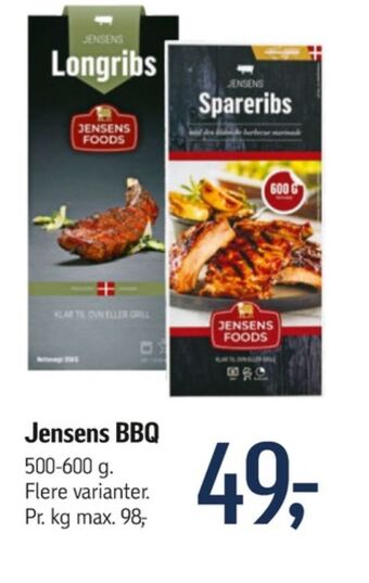 Jensens spareribs
