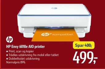 Føtex Hp printer all-in-one tilbud