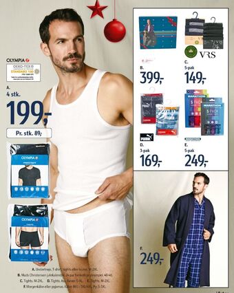 Føtex Olympia undertrøje tilbud