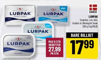Lurpak smør