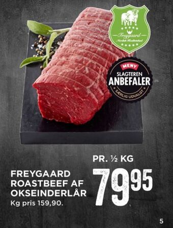 MENY Freygaard roastbeef tilbud