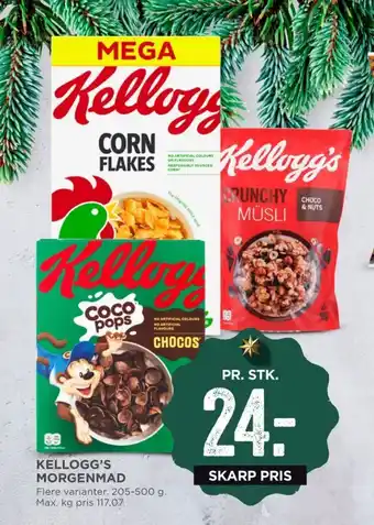 MENY Kelloggs cornflakes tilbud