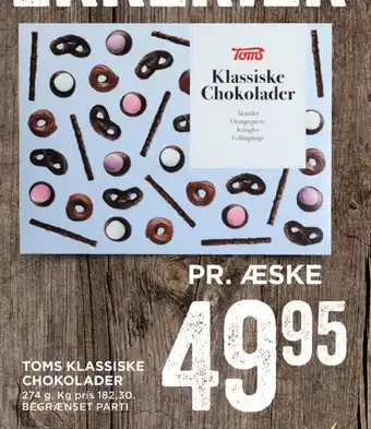 Klassiske chokolader dessertchokolade
