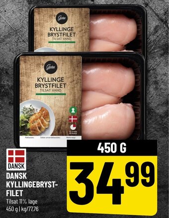 Løvbjerg Dansk Kyllingebrystfilet tilbud