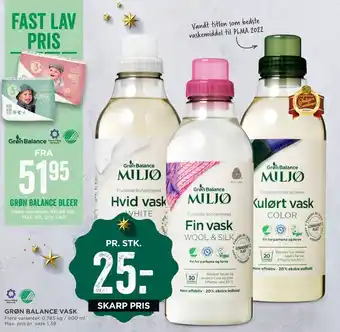 MENY Miljø vaskemiddel-flydende tilbud