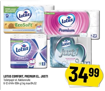 Løvbjerg Lotus Comfort, Premium El. Justi tilbud