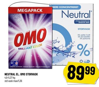 Løvbjerg Neutral El. Omo Storvask tilbud