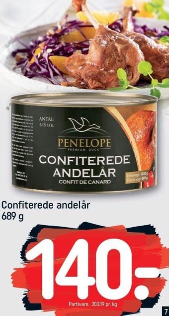REMA 1000 Confiterede andelår tilbud
