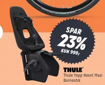 Fri BikeShopOFFLINE Thule yepp nexxt maxi barnestol tilbud