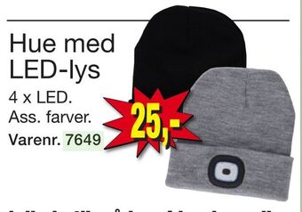Harald Nyborg Hue med led-lys tilbud