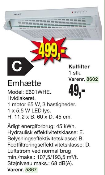 Harald Nyborg Emhætte tilbud