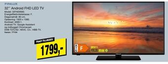 Harald Nyborg Finlux 32fae9560 32'' android fhd led tv tilbud