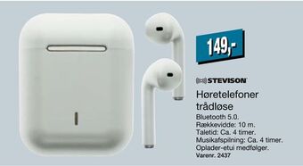 Harald Nyborg Høretelefoner trådløse tilbud