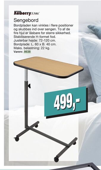 Harald Nyborg Sengebord tilbud