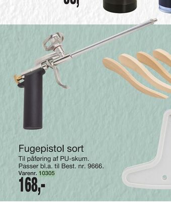 Harald Nyborg Fugepistol sort tilbud