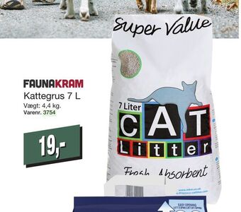 Harald Nyborg Kattegrus 7 l tilbud