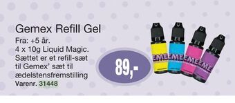 Harald Nyborg Gemex refill gel tilbud