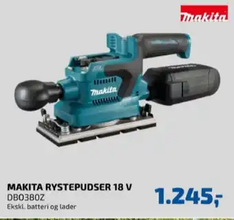 Makita rystepudser