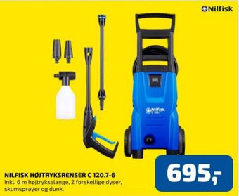 Davidsen Nilfisk højtryksrenser tilbud