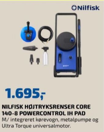 Davidsen Nilfisk højtryksrenser tilbud