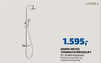 Davidsen Adora termostatarmatur tilbud