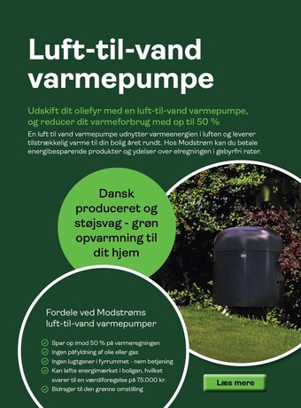 Luft-til-vand varmepumpe