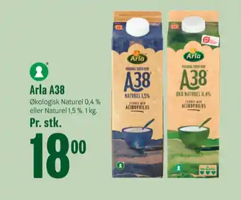 Min Købmand Arla a-38 naturel 1,5% tilbud