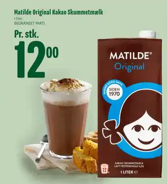 Min Købmand Matilde chokolademælk tilbud