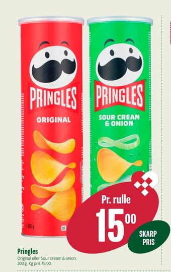 Min Købmand Pringles chips tilbud