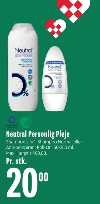 Min Købmand Neutral shampoo tilbud