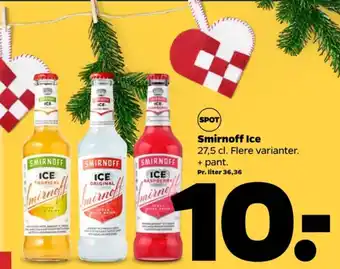 Netto Smirnoff ice rtd-cider tilbud