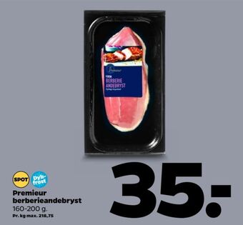 Netto Premieur andebryst tilbud