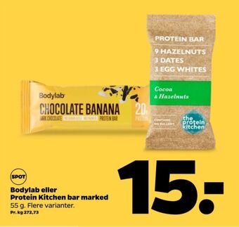 Netto Bodylab energibar tilbud