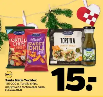 Netto Santa maria salsa dip tilbud