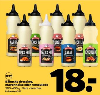Netto Bähncke dressing tilbud