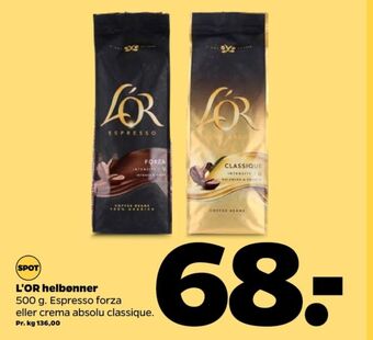 Netto Espresso kaffebønner - hele tilbud