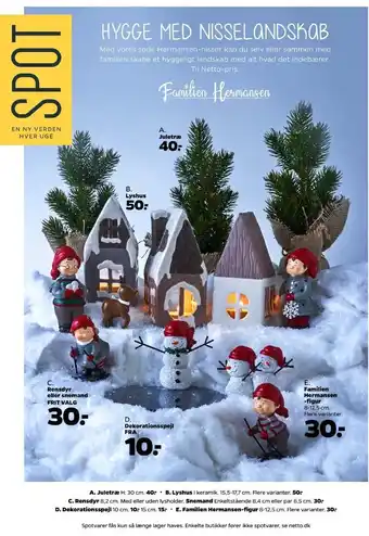 Netto Ukendt juletræ tilbud