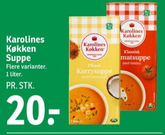SPAR Karolines karrysuppe tilbud