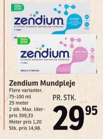 Zendium tandpasta