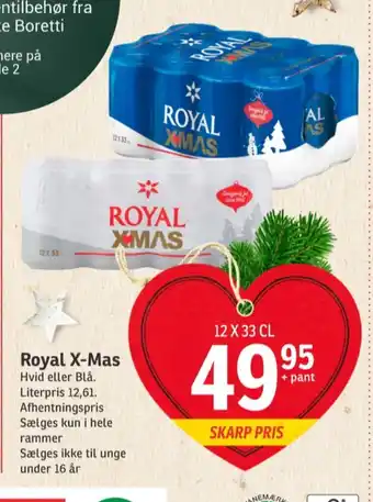 X-mas blå øl